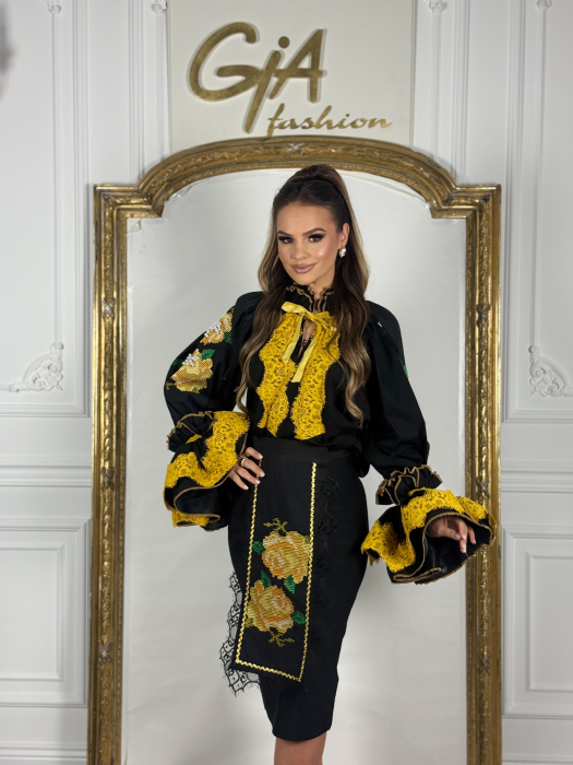 Sort cu Motive Traditionale Felly [4]