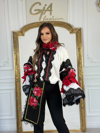 Accesorii - Brau cu Motive Traditionale Rosesy