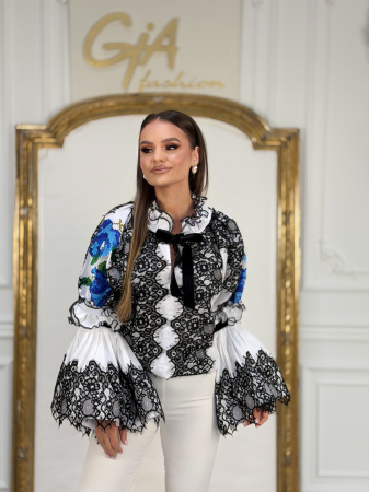 Camasa cu Motive Traditionale Blussy [1]