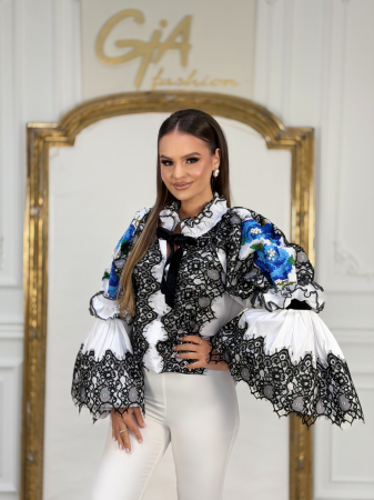 Camasa cu Motive Traditionale Blussy [3]