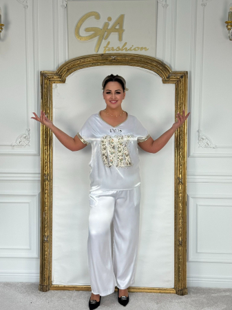 Compleuri sport - Compleu Larisse SILVER WHITE
