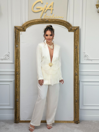 Compleuri elegante - Compleu Ranisse White