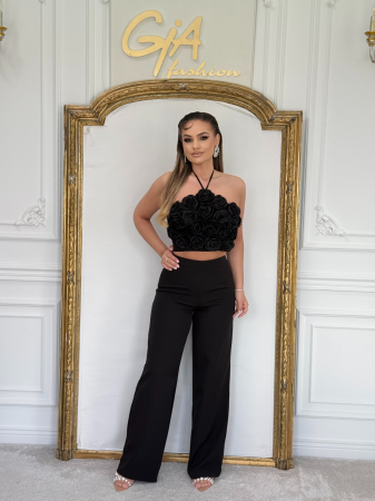 Compleuri elegante - Compleu Rosesy BLACK