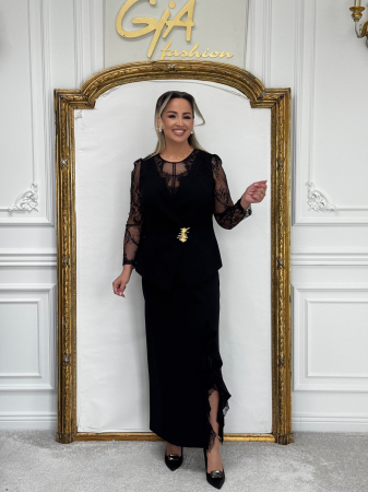 Compleuri elegante - Compleu Sellia Black