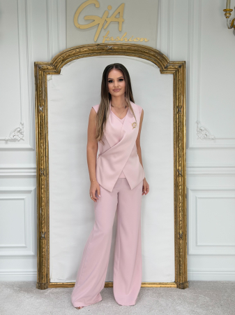 Compleuri elegante - Compleu Tissalia Pink
