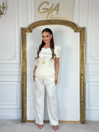Compleuri elegante - Compleu Tizeria Crem