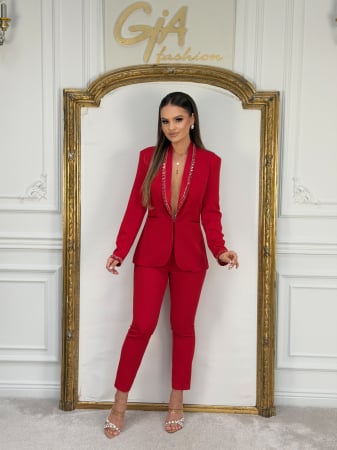 Compleuri elegante - Compleu Zassela Red