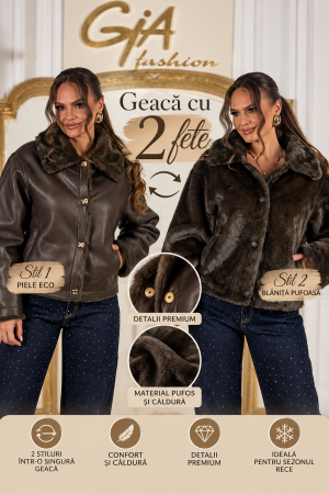 Geci - Geaca cu 2 fete Selina