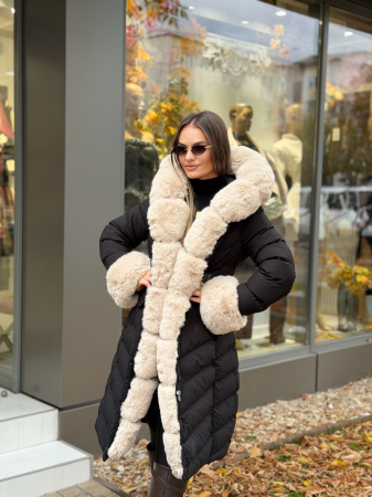 Geaca cu Blana Ecologica Zerallia [5]