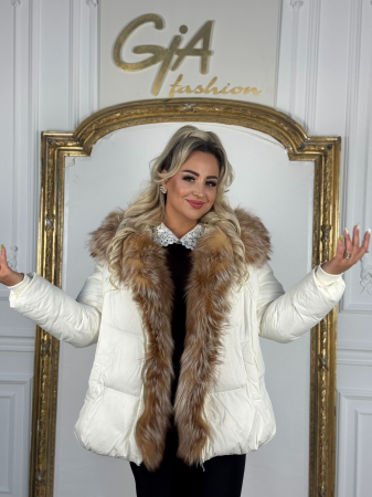 Geaca cu Blana Naturala Ademia [2]