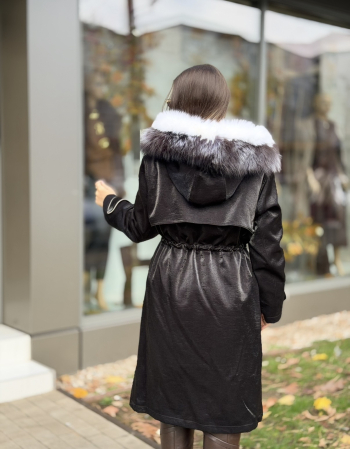 Geaca cu Blana Naturala Azelliza [7]