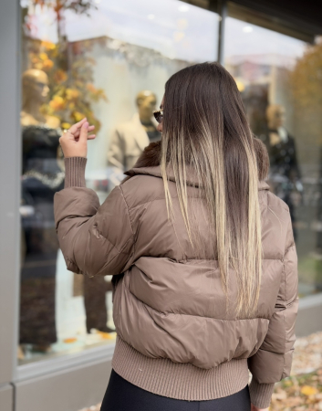 Geaca cu Blana Naturala Edellia [4]