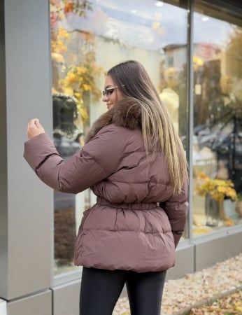 Geci - Geaca cu Blana Naturala Ekallia