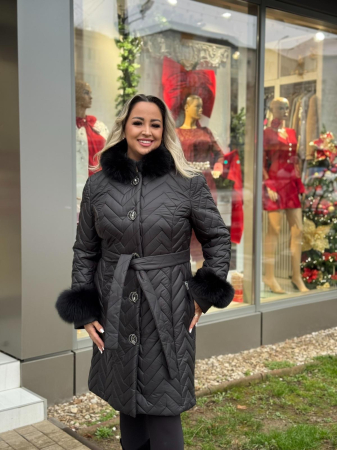 Geaca cu Blana Naturala Emira [2]