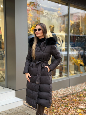 Geaca cu Blana Naturala Hemassy [2]