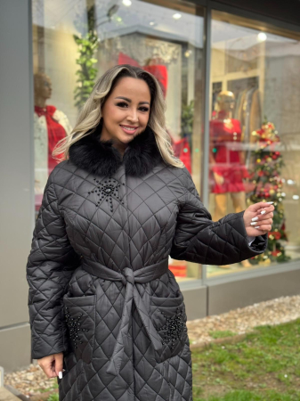 Geci - Geaca cu Blana Naturala Issaia