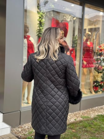 Geaca cu Blana Naturala Kanella [4]