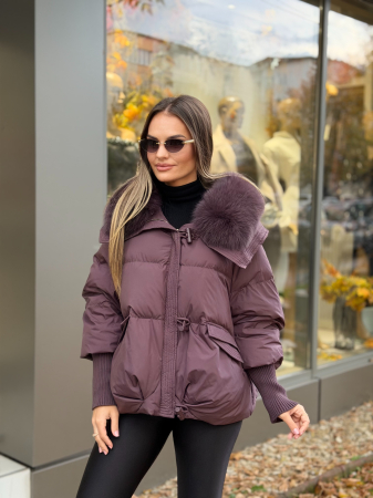 Geci - Geaca cu Blana Naturala Kavellia