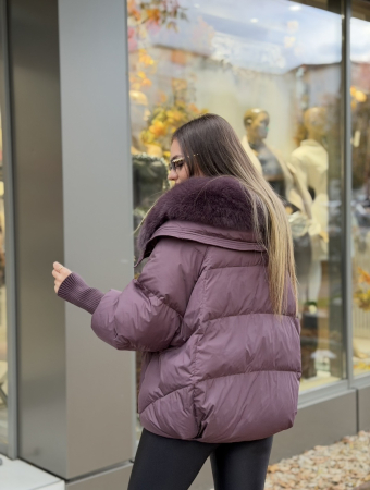 Geaca cu Blana Naturala Kavellia [4]