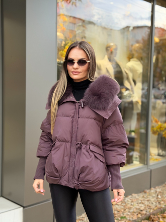 Geaca cu Blana Naturala Kavellia [1]