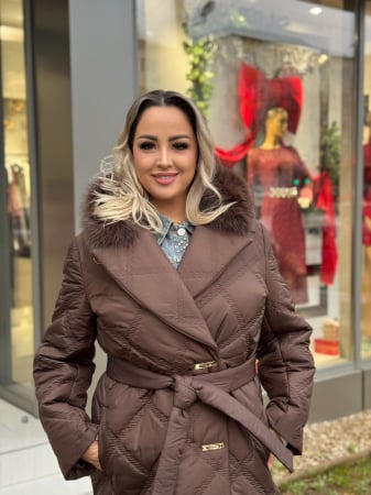 Geaca cu Blana Naturala Maressa [2]