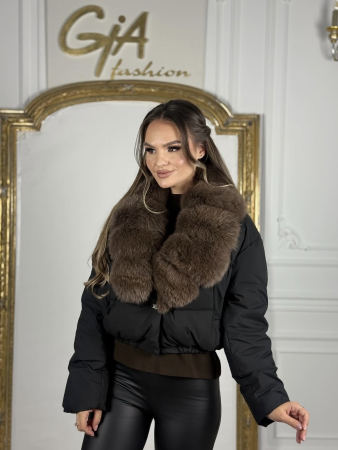 Geci - Geaca cu Blana Naturala Massia