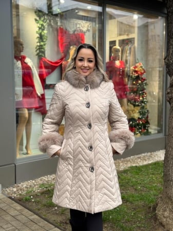 Geci - Geaca cu Blana Naturala Zamia