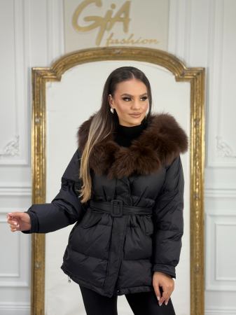 Geaca cu Blana Naturala Zellea [0]