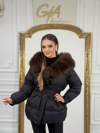 Geaca cu Blana Naturala Zellea [5]