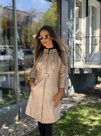 Geaca din Piele Naturala Lessy [3]
