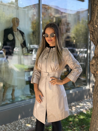 Geci - Geaca din Piele Naturala Lessy