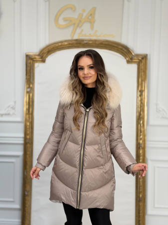 Geaca cu Blana Naturala Riania [3]