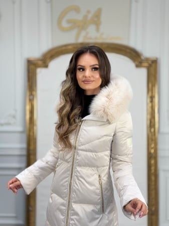 Geaca cu Blana Naturala Snowy [4]