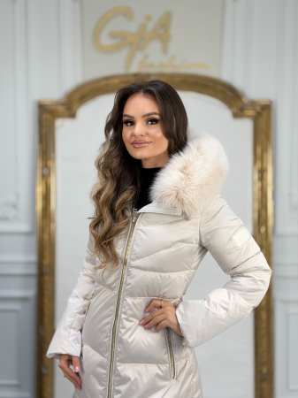 Geaca cu Blana Naturala Snowy [3]