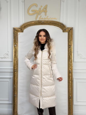 Geci - Geaca cu Blana Naturala Snowy