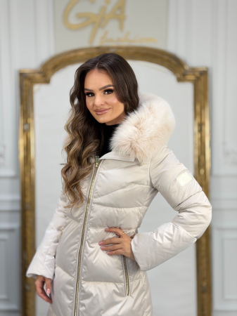 Geaca cu Blana Naturala Snowy [1]