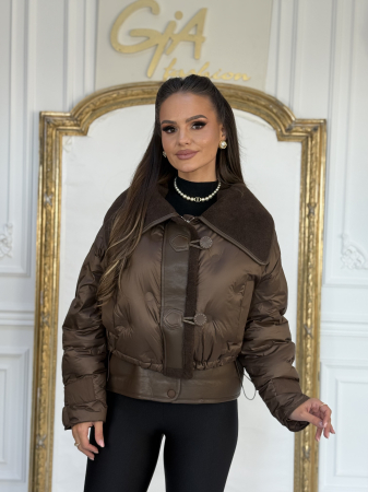 Geci - Geaca Telea Brown
