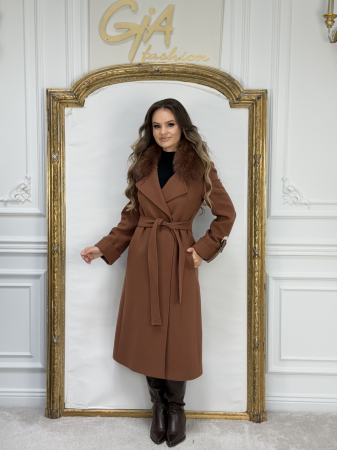 Palton cu Blana Naturala Damella [2]