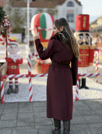 Palton cu Blana Naturala Kamissa [6]