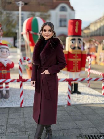 Palton cu Blana Naturala Kamissa [5]