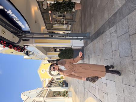 Palton cu Blana Naturala Sellea [9]