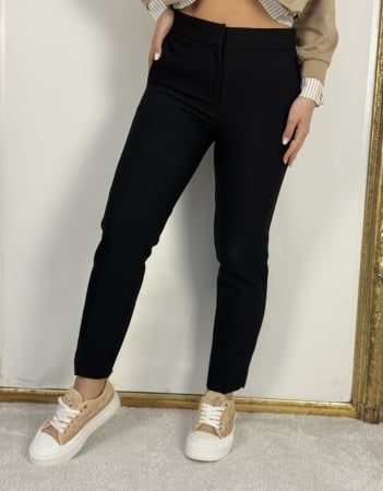 Pantaloni - Pantaloni cu Elastic Hellaza Black