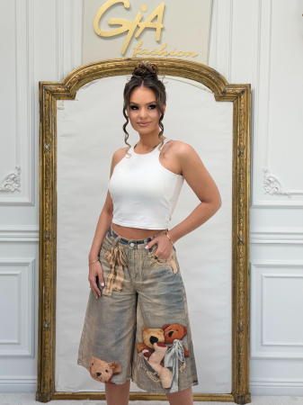 Pantaloni - Pantaloni Denim Bear