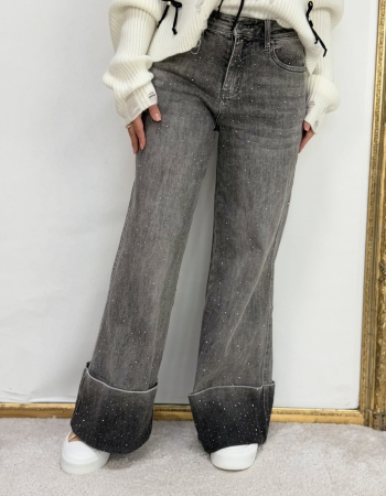 Pantaloni - Pantaloni Denim Hemellia