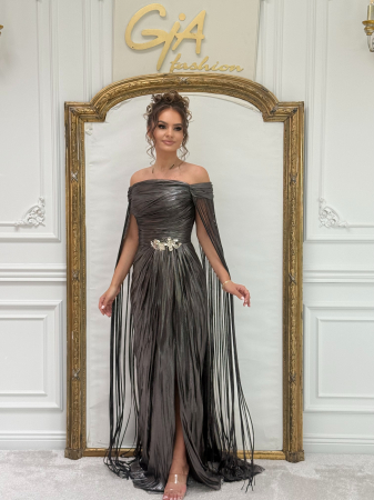 Rochii lungi - Rochie Acerina Grey