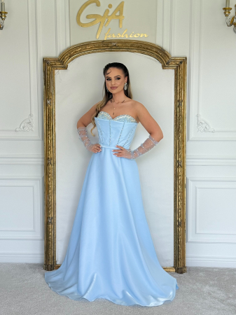 Rochie Ademia BABY BLUE [8]