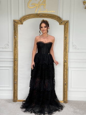 Rochii lungi - Rochie Adenia Black