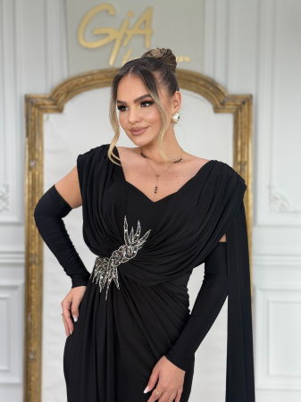 Rochie Aderida BLACK [1]