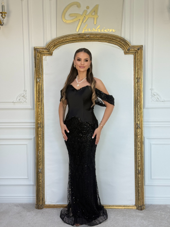 Rochii de seara - Rochie Adinia Black