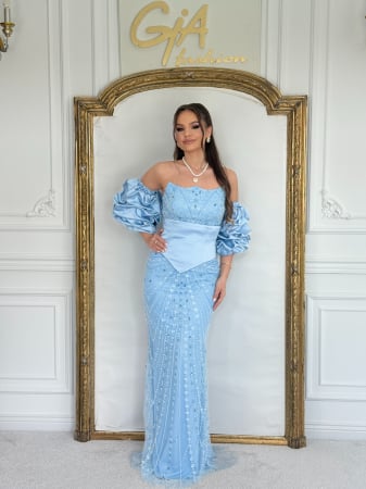 Rochii - Rochie Adinia Blue